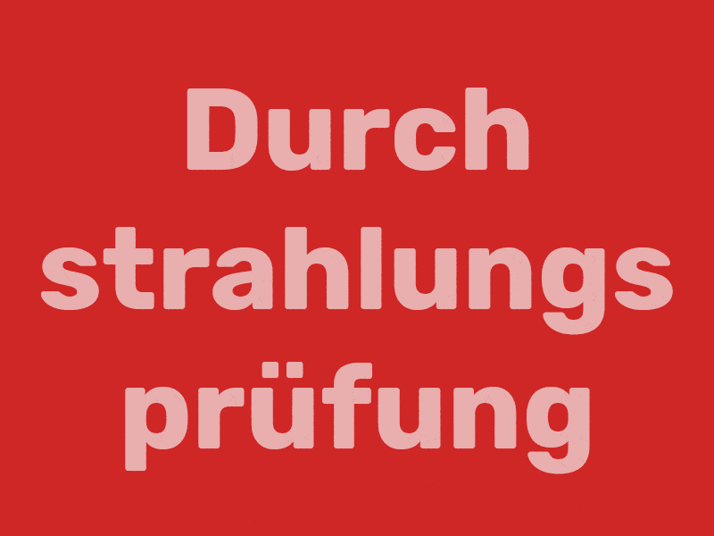 durchstrahlung