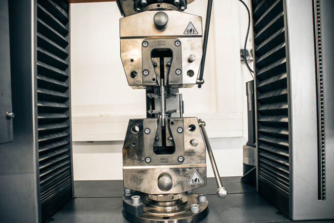 Zugprüfung METTEC GUSS