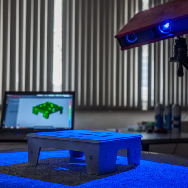 GOM – Optische Koordinatenmesstechnik METTEC GUSS