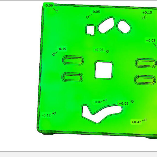 GOM – Optische Koordinatenmesstechnik METTEC GUSS