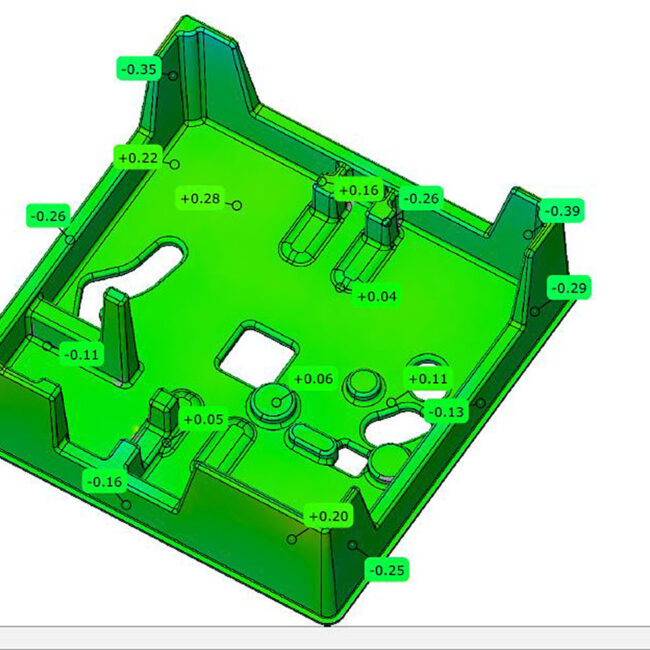 GOM – Optische Koordinatenmesstechnik METTEC GUSS