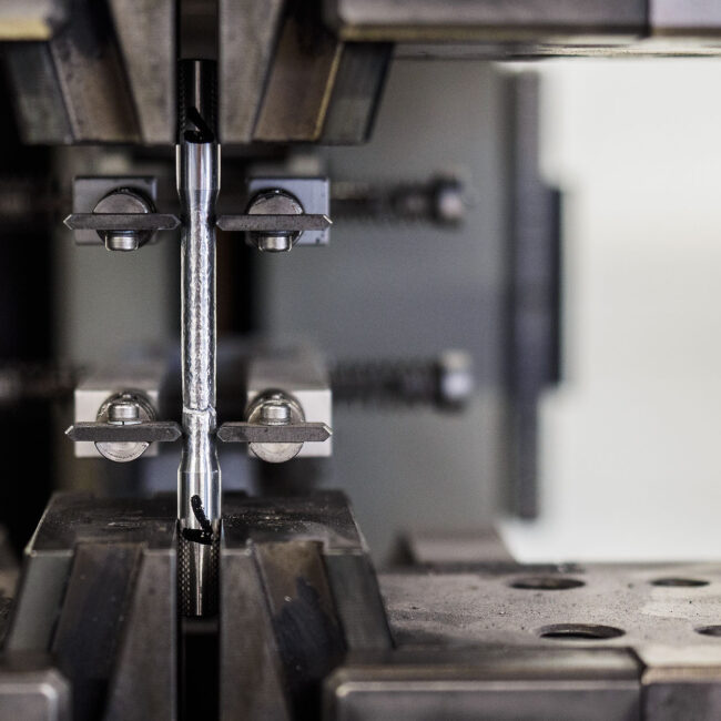 Zugprüfung METTEC GUSS