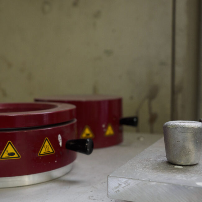 Dichte-Index-Messung, Schmelzequalität, Unterdruck Dichteprüfung, Gasgehalt Aluminiumschmelze, Dichte-Index, Gasporosität, METTEC GUSS